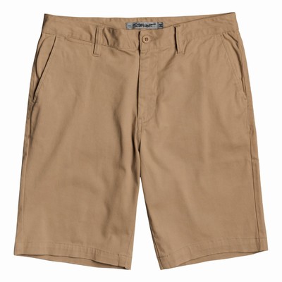 DC Worker Chino 20.5" Chino Férfi Rövidnadrág Khaki (YDJV35894)